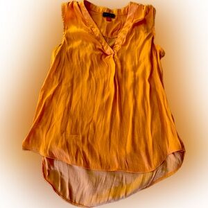 Vince Camuto, Size: S, Orange Blouse